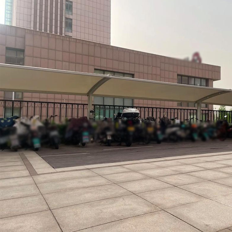 香河县膜结构电动车棚